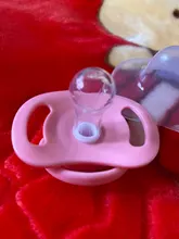 Chupetes de algodón con estampado de animales para bebé, chupetes planos y redondos de silicona de grado alimenticio, 1 Uds.