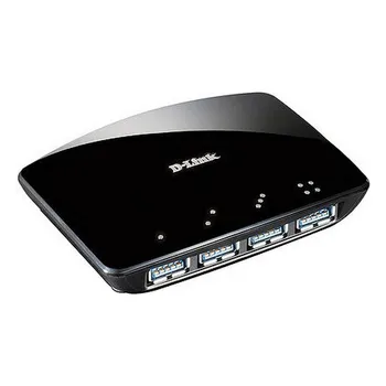 

4-Port USB Hub D-Link DUB-1340 USB 3.0 Black