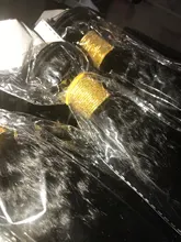 Rizado rizado mechones 100% mechones de cabello humano postizo mechones no Remy Yaki grueso de la armadura del pelo recto 3/4 Pc/lote manojos de pelo barato mechones