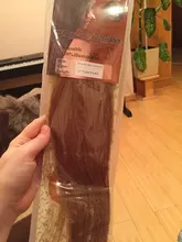 Chocolate-Cinta de cabello Remy de 16 -18, 60g, brasileña, 100%, extensiones de cabello humano, cola de caballo