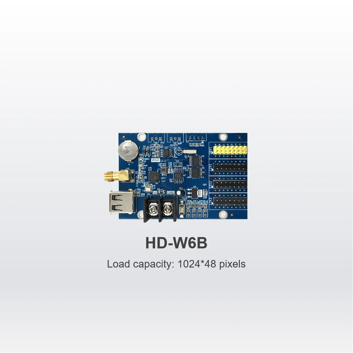 Huidu Asynchronization HD-W60 HD-W62 HD-W63 Wifi U-Disk Ports Single Dual Color LED Display Controller