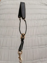 Correa para saxofón Alto para saxofón, correa ajustable para el cuello, correa de cuero para saxofón, correas colgantes para teléfono, accesorios para instrumentos musicales