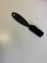 Accesorios para peluquero, cepillo de limpieza, tijeras de peine, para peluquero, descoloramiento de la piel, cabeza de aceite Vintage, cepillo de limpieza para tallado