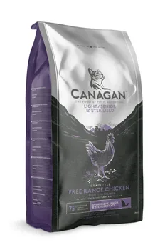 

Canagan GF light/senior/sterilised food 4 kg D/cats, chicken and salmon 1 pc