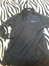 Camiseta deportiva para hombre, ropa deportiva de manga larga para correr, gimnasio, camiseta de compresión para Fitness, jersey con cremallera, senderismo, Rashguard w42