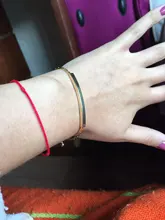 Kpop-pulsera de cadena de Color dorado para mujer, pulsera de acero inoxidable ajustable, joyería de amistad