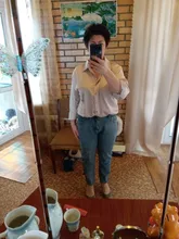 Pantalones vaqueros de cintura alta para mujer, pantalón bombacho, holgado, con cremallera, longitud completa