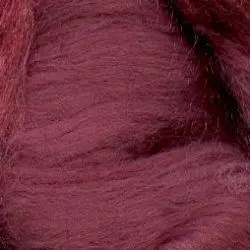 

Wool for felting viscose 100%, 50 gr. (0984 Garnet)