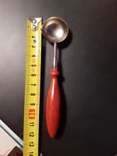 Cuchara de cera de lacre Anti-caliente mango de madera Retro cera estampado cucharas tarjetas de invitación sellos decorativos artesanía