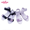 Adollya 7.8cm Dolls Shoes Summer Chrysanthemum Decoration Beach Sandals Suitable For 1/3 BJD Doll Children Christmas Gift
