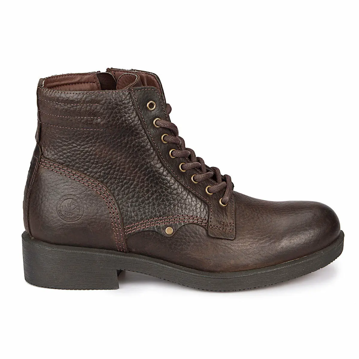 FLO FRORE Dark Coffee Men Boots LUMBERJACK