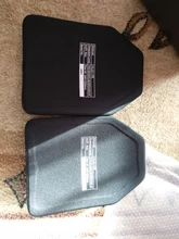 MILITECH-placa a prueba de balas SAPI & 10x12, III + NIJ/NIJ 0101,07 RF2 alúmina y PE, Panel balístico independiente, dos Uds., AK47, SS109 y M80