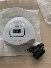 SUNX5 Max-Lámpara LED para secado de uñas, lámpara UV de hielo de 45/36/18 LED para secado de esmalte de Gel, temporizador, herramientas de manicura con Sensor automático, 90/72/36W