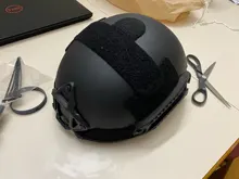 Raptor NIJ IIIA-casco de combate a prueba de balas, UHMWPE, corte alto, militar, protección de seguridad