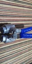 Stainless-Steel Ball-Valve Vinyl-Handle Female SS304 BSPT with 1-1/2-2P Full-Port 3/8-