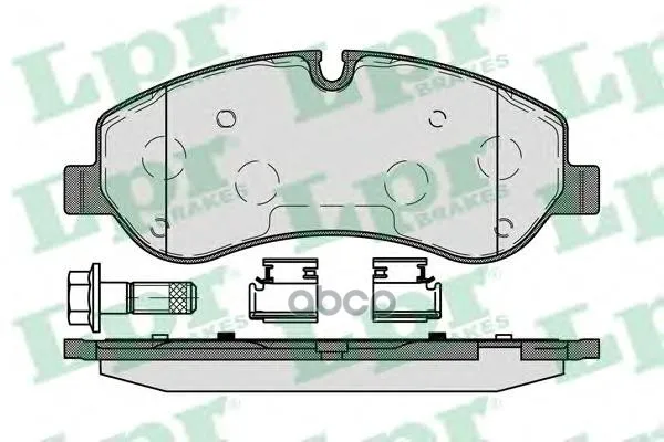 Колодки Тормозные Ford Transit 14-/Custom 12- Передние Lpr 05p1786 Lpr арт. 05P1786