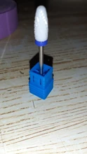 Broca de clavo de cerámica de fresado para Mill manicura máquina conjunto cortador para pedicura limas eléctricas para uñas Taladro