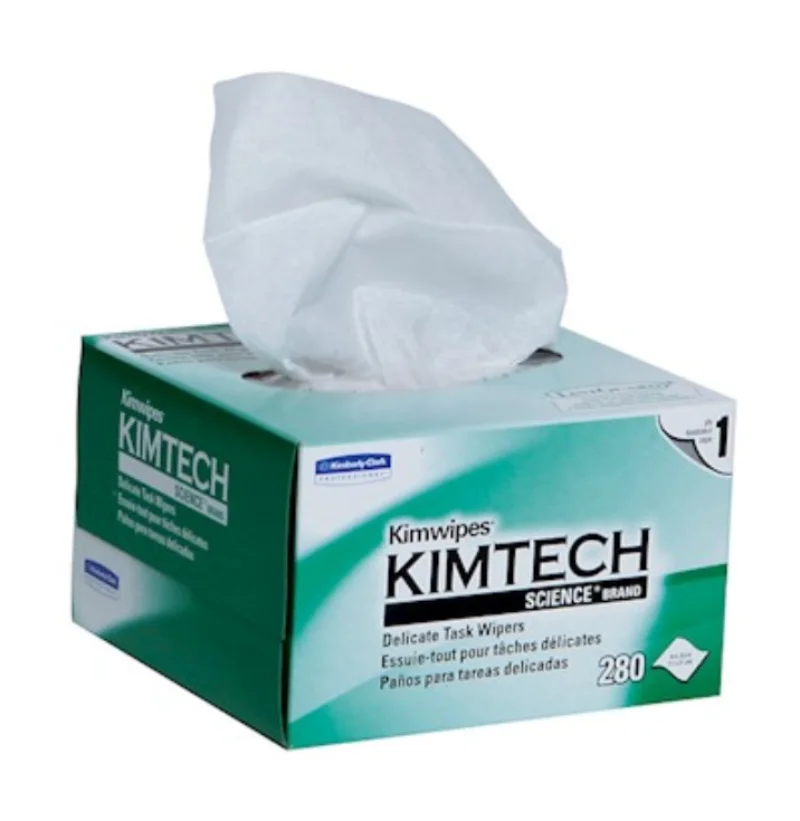 Оптоволоконный очиститель KimWipes 280 листов/коробка