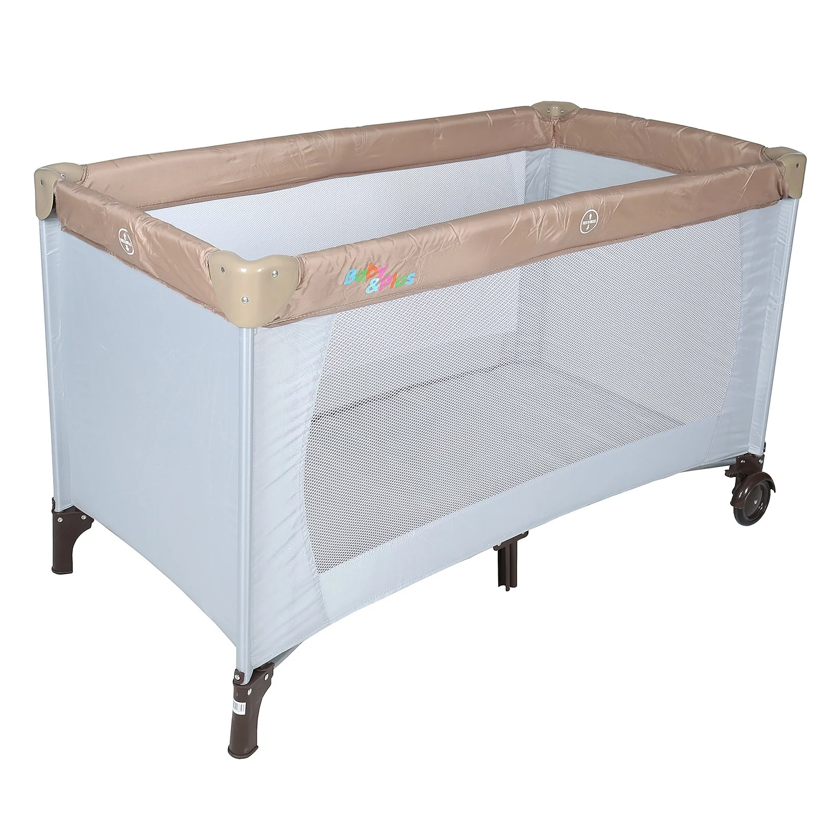  ebebek baby&plus Basic Portable Foldable Travel Cot Bed