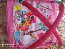 Manta de juego para gatear para bebés, estera multifunción para gatear con valla, juguetes de iluminación, 0-18