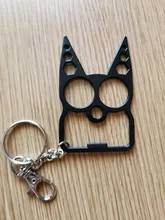 Abridor de botellas portátil para gatos, llavero con destornillador, multifunción, dispositivos para exteriores, Abrebotellas de aleación de Zinc, Gadget de cocina, herramientas de cerveza