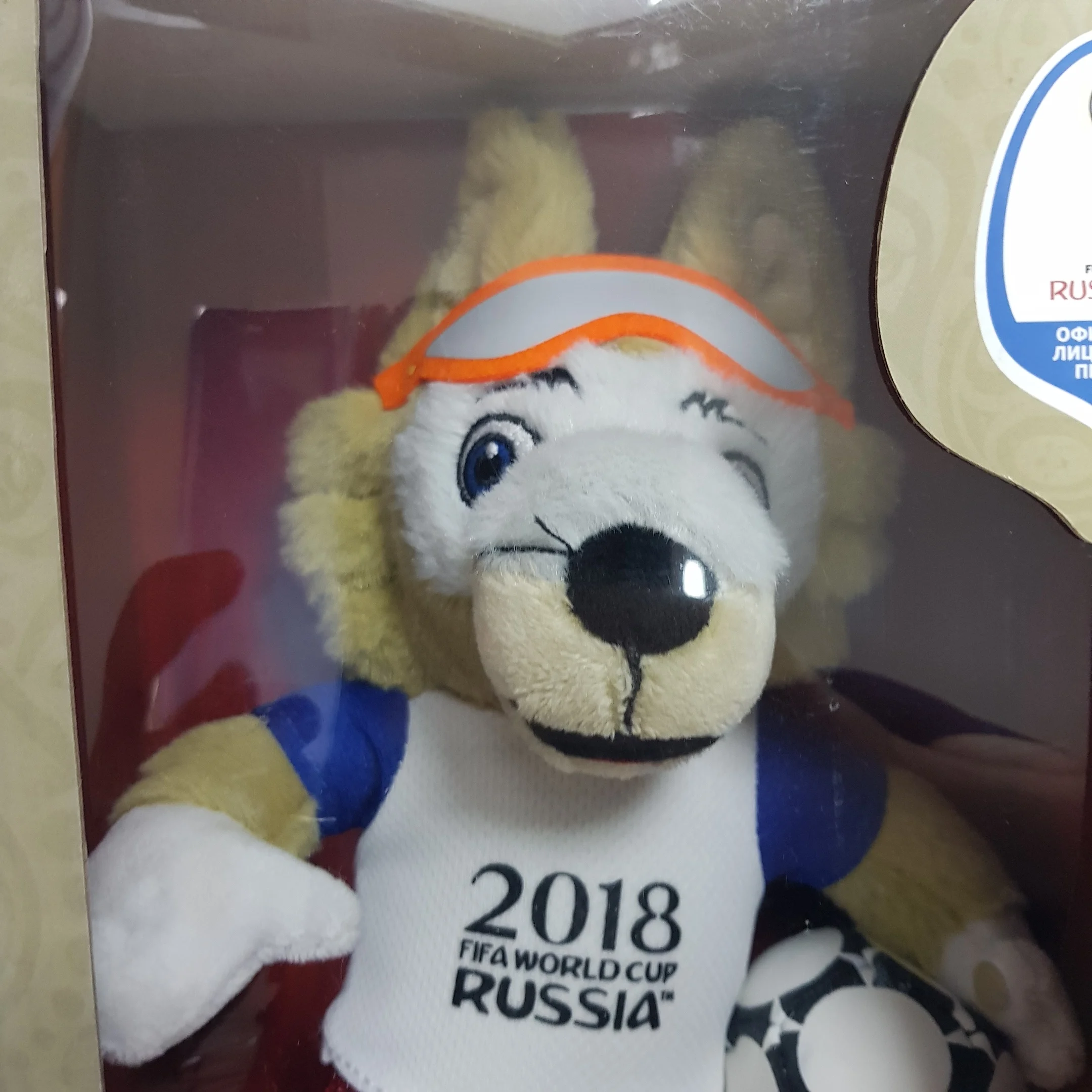 1шт. Zabivaka. FIFA WORLD CUP RUSSIA 2018г. 24cm. Official Licensed Product. Лучший подарок!|Персонажи