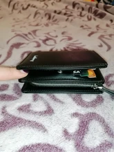 Baellerry-billeteras cortas para hombre, nuevo soporte para tarjetas, multifunción, de cuero, con cremallera para hombre, billetera con bolsillo para monedas