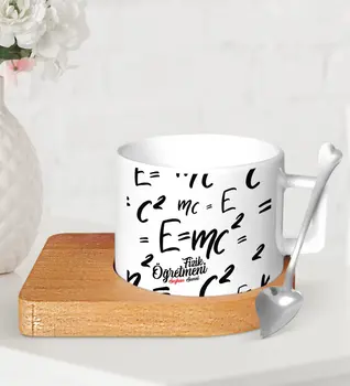 

Personalized Physics Teacher Wood Altlıklı Ceramic Fincan-3