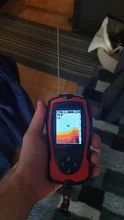 LUCKY FF1108-1CWLA-Sonar inalámbrico recargable para pesca, buscador de peces portátil, profundidad de agua de 45M, ecosound