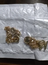 VKME-Conjunto de pulseras de cadena cubana Punk para mujer, brazaletes con abalorios de Color dorado grueso, estilo bohemio, Miami, 4 Uds.