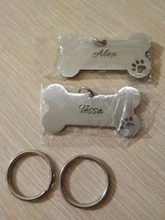 Anti-perdido personalizado Pet ID Tag perro Collar de identificación de mascotas nombre de gato para gato Collar de cachorro etiqueta colgante accesorios Collar mascotas