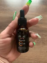 Suero Facial de vitamina C de larga duración, hidratante, mejora la rugosidad, alivia las manchas, esencia para el rostro con ácido hialurónico, 30ml