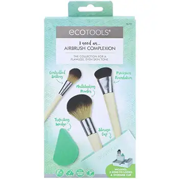 

Ecotools Airbrush complexion kit - set of 4 brushes + sponge 21 g