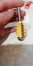 Enrutador de pegamento de junta dedo Reversible, herramientas eléctricas de enrutador de madera, cono de espiga, carril del vástago, 8mm,6mm,1/4