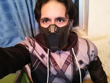 Protective-Mask Paintball-Mask Military-Games Half-Face Tactical Airsoft Iron Shooting