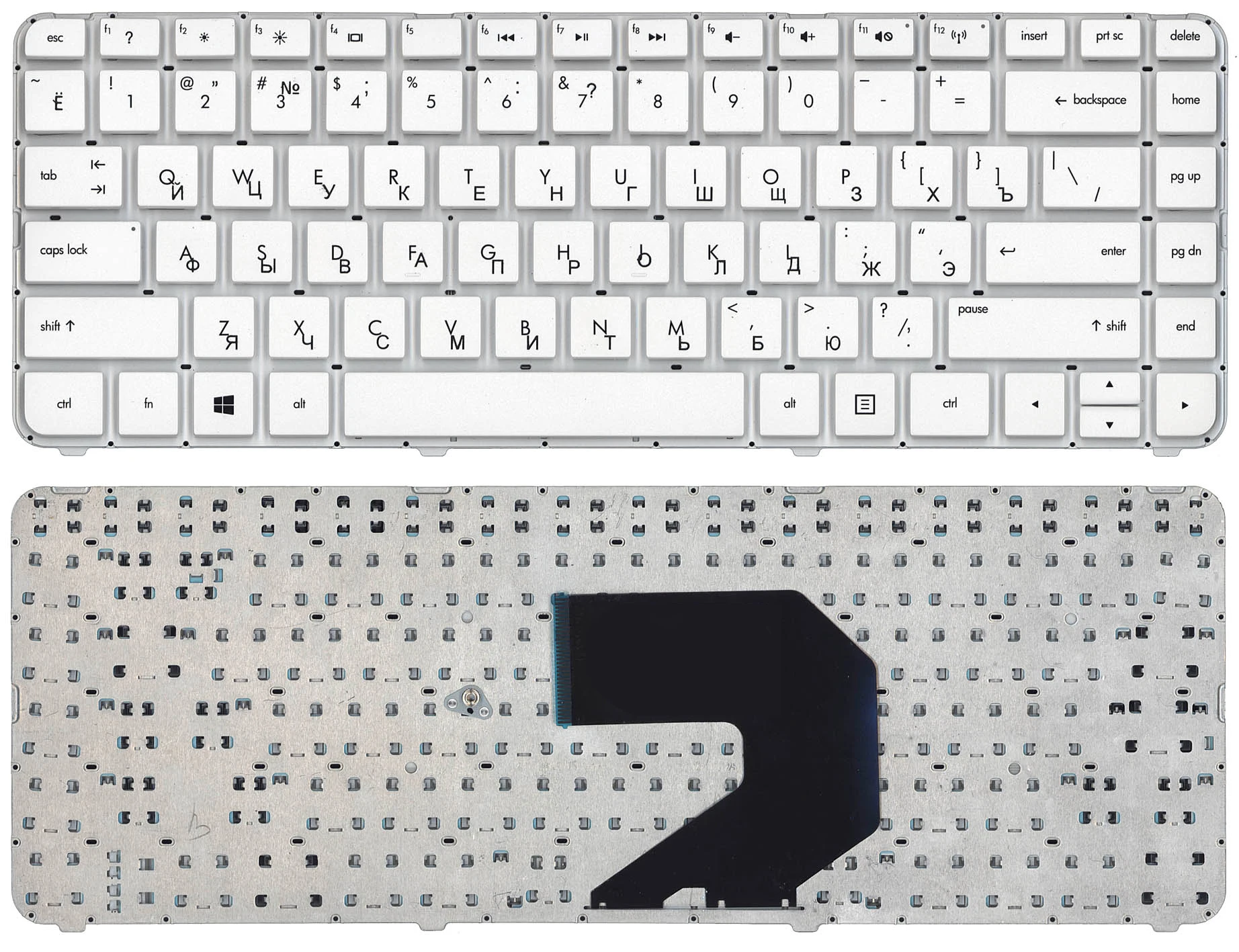 Laptop keyboard for HP Pavilion g4-2000 White no frame | Компьютеры и офис