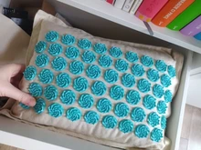 Estera de púas estera de acupresión, estera de masaje,juego de almohada de acupuntura esterilla de Yoga aguja aliviar el dolor de espalda,cuello y ciática,relajar los músculos,esterilla deporte,esterilla acupresion