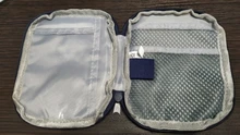 Estuche para botiquín de primeros auxilios Mini portátil al aire libre viaje, medicina, paquete Kit de emergencia de bolsas pequeñas de la medicina organizador divisor de almacenamiento