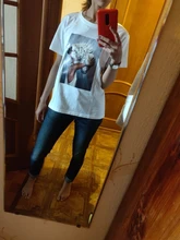 Printed T-Shirt Short-Sleeves Clothes Female Graphic Harajuku Korean-Style Hot-Sales