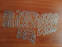 Cutting-Dies Die-Cuts Album Decorative-Crafts Diy Scrapbooking Embossing Metal 26-Letters