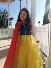 Vestidos de princesa para niñas de 4 a 10T, disfraz de Halloween para niños, ropa de juego de rol