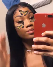 Puromi 13x1 4x1 medio de malla con división pelucas brasileñas no Remy pelucas de cabello humano T parte de encaje peluca 10-28 pulgadas Pre arrancado