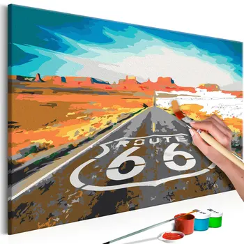 

DIY picture-Route 66 - 60x40 cm