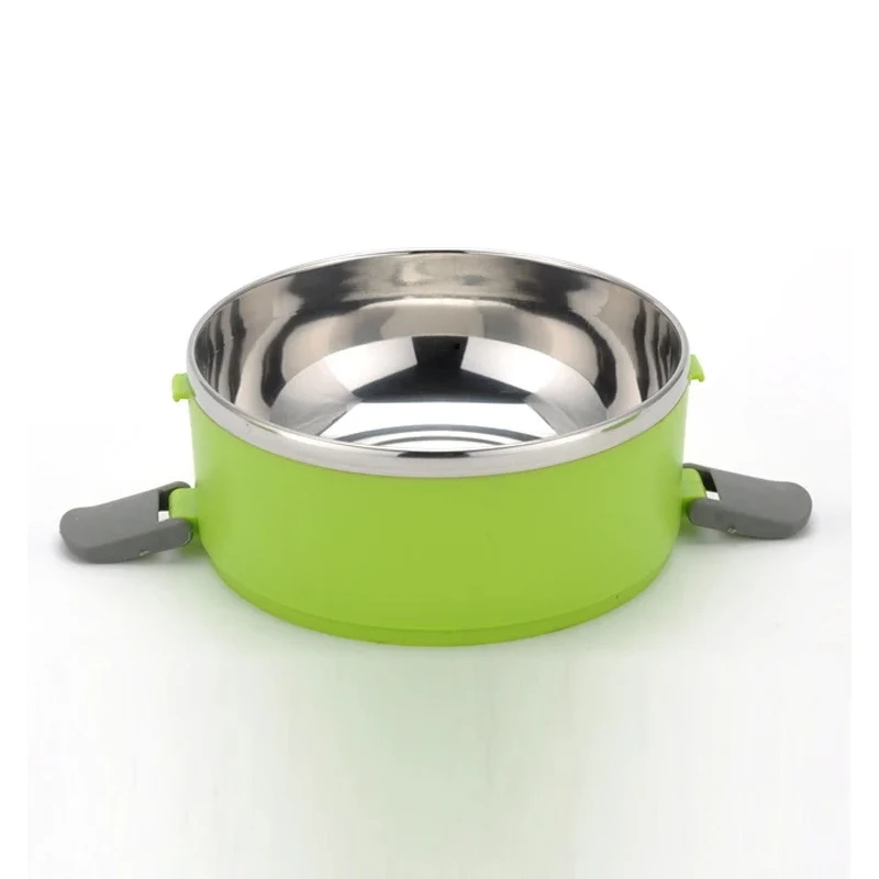 Ланч бокс 2 секции Lunch Box Urban Living 3 Layer Stainless Steel термо контейнер для обедов