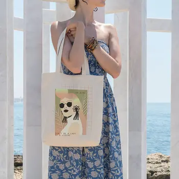 

Angemiel Bag Go Girl Outdoor Colorful Shopping Beach Tote Bag