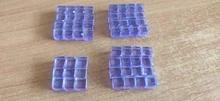 50 unids/set 13 colores 8mm transparente Esquina cuadrada de cristal de colores dados pieza de ajedrez ángulo recto tamiz para juego de Puzzle