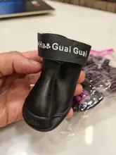 Anti-Skid-Boots Dog-Shoes Pet-Dog Dogs Cats Waterproof Large Silicone Medium Rainy Small