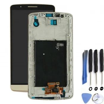 

Display For LG G3 | Color Gold | With Frame |