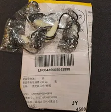 Collar de diente de lobo para hombre, colgante de resina con cabeza de Lobo de aleación, con cuerda de cuero, joyería #19006