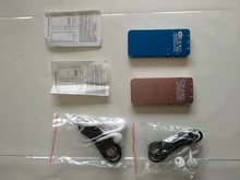 Reproductor MP3 con Altavoz Bluetooth, Walkman portátil Hifi con Radio Fm, grabación, altavoz incorporado, tecla táctil, pantalla Tft de 1,8 pulgadas